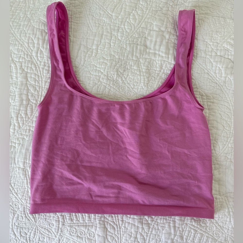 Pink Free People Tank, size M/L